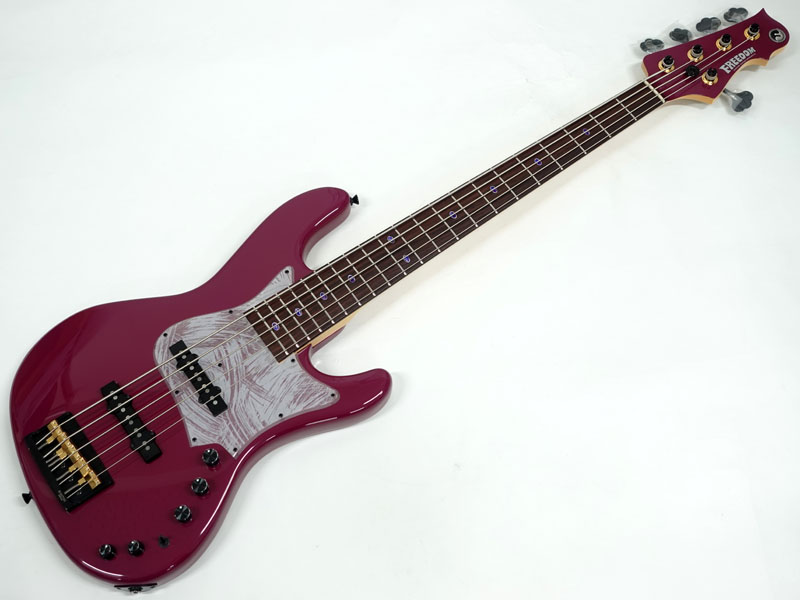 Freedom Custom Guitar Research C.S. Rhino 5st Alder / 紫式部