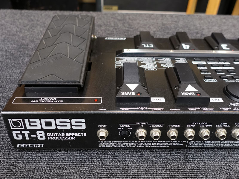 マルチエフェクター 【中古】BOSS GT-8 ハードケース付き Yahoo!オークション -「boss gt-8」の落札相場・落札価格