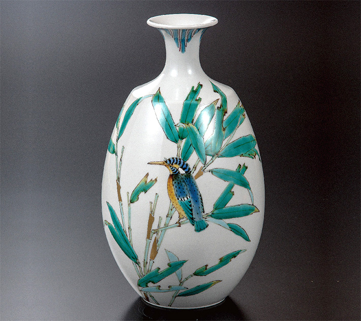 山田義明 九谷焼 花瓶 一輪挿し 【公式通販】