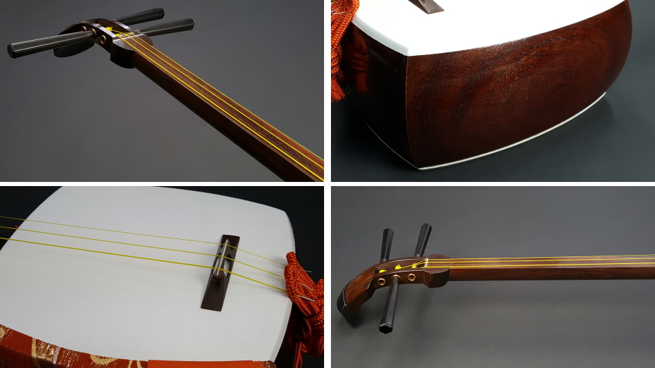 特上）小唄紫檀三味線 販売 WKT-5702ST 【和楽器市場】