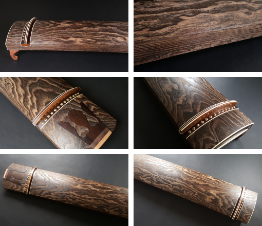 半上角琴 紫檀巻 WKT-81031