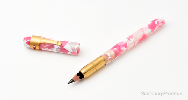 五十音・万年筆風補助軸ミミック（コーラル） ｜ 信頼文具舗