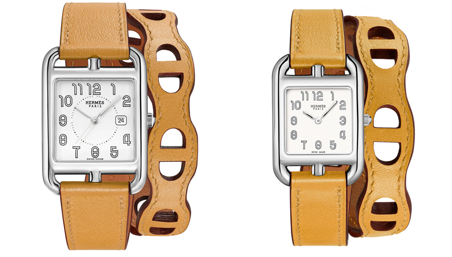 HERMES ケープコッド ドゥブルトゥール 二重巻き ベルトのみ ゴールド