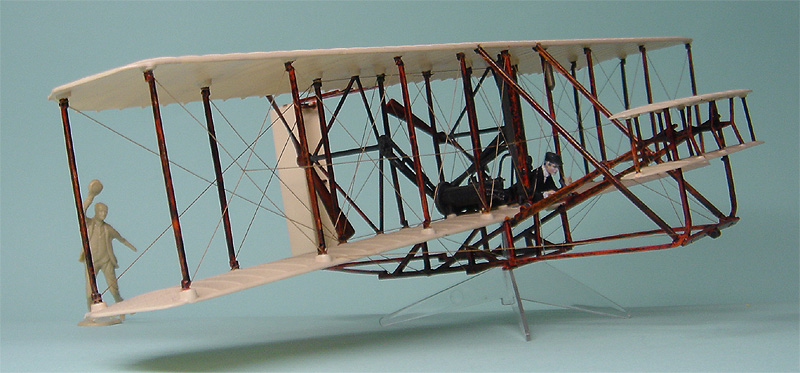 1/40プラモデル キティホークフライヤー ライト兄弟 ライトフライヤー