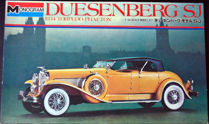 デﾕーセンバーグ・モデルSJ（モノグラム1/24) DUESENBERG SJ (Monogram
