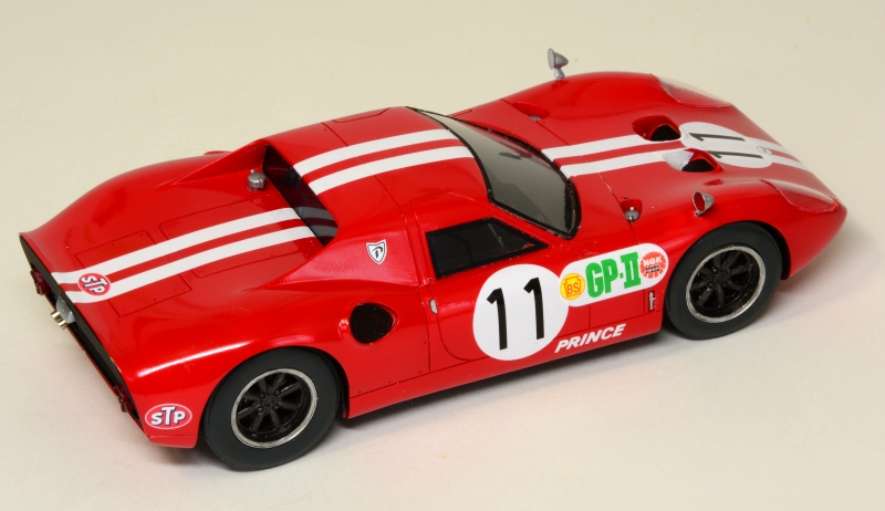 インターアライド製1/24プリンスR380黄1966日本GP生沢徹