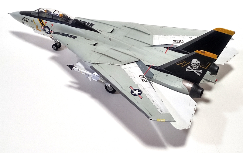 うな丼小僧（オレデター） タミヤ 1/32 F－14A うな丼小僧（オレデター