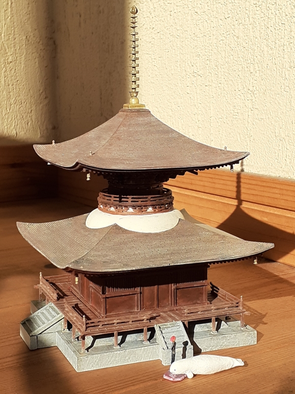 1/100 多宝塔 プラスチック模型. 074｜1/100 多宝塔 プラスチック模型