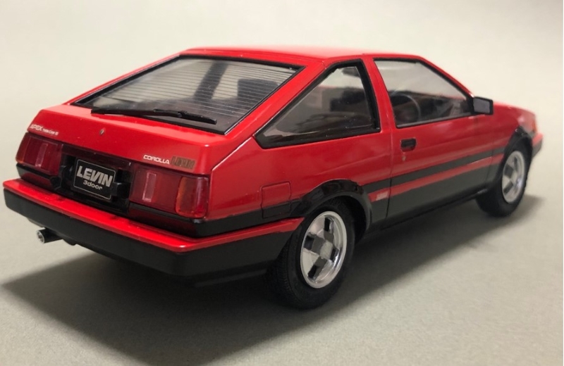 トヨタ カローラ レビンAE86 ‛83 (アオシマ 1/24)＞ 特集 86ハチロク