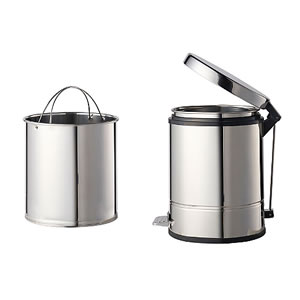 足踏みペダル ステンレス ホーローバケツ 卸売 ごみ箱 医療用 什器