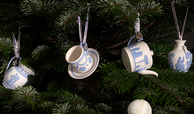ウェッジウッドクリスマスオーナメントセット A Magical WEDGWOOD