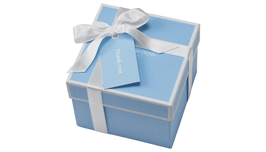 ウェッジウッドブルー＆ホワイトリミテッドエディション23cmプレート