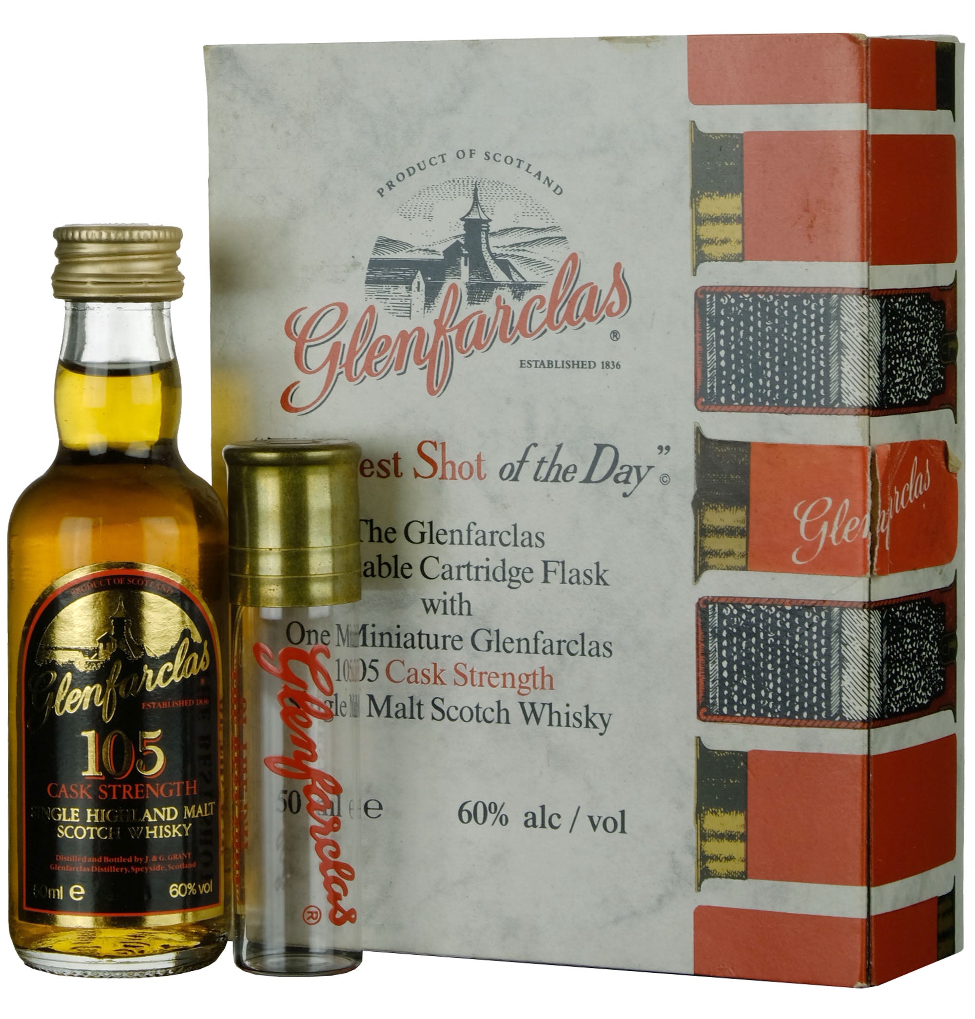 Glenfarclas 105 Cask Strength The Best Shot Of The Day Miniature