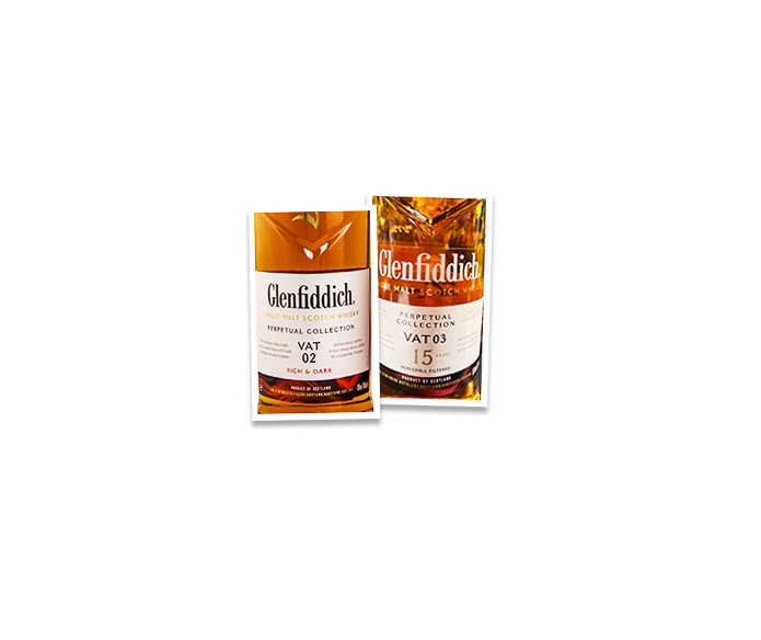 Two perpetual Glenfiddich