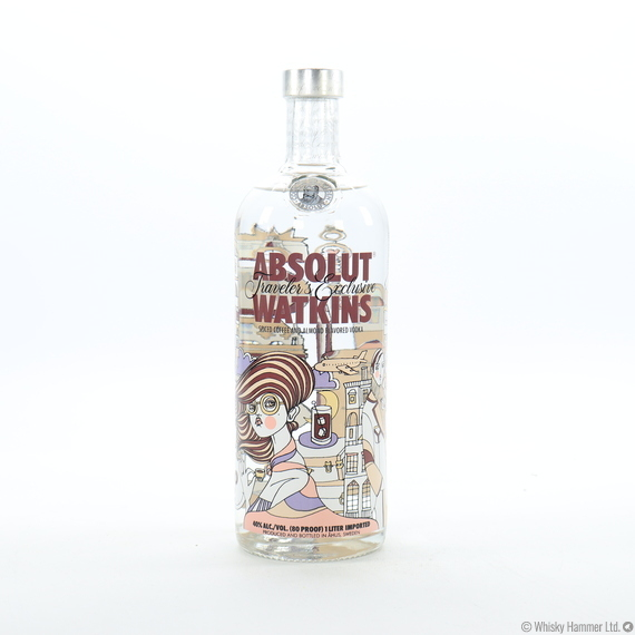 Absolut - Watkins (Traveler's Exclusive) 1 Litre Whisky Auction
