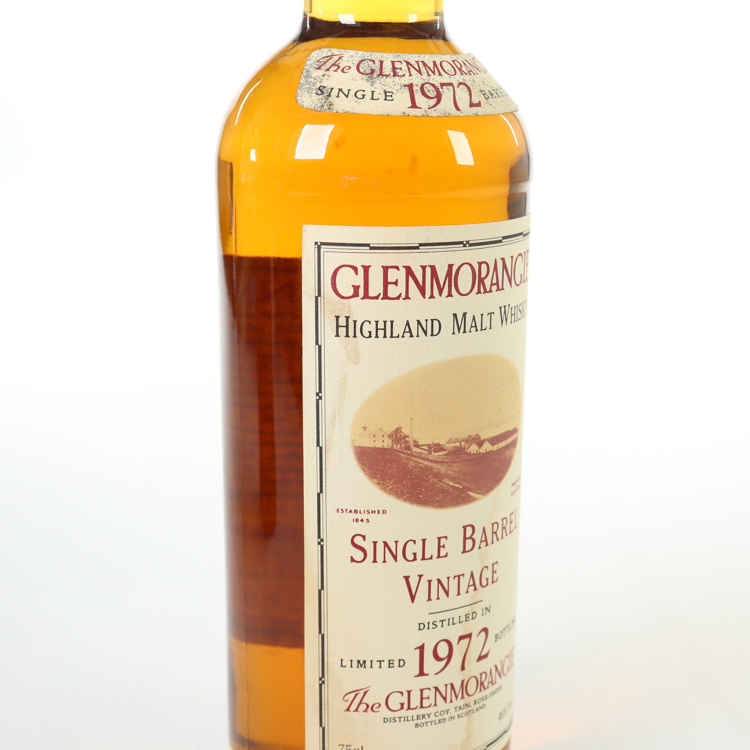 Glenmorangie - 1972 (Single Barrel Vintage) 75cl Whisky Auction