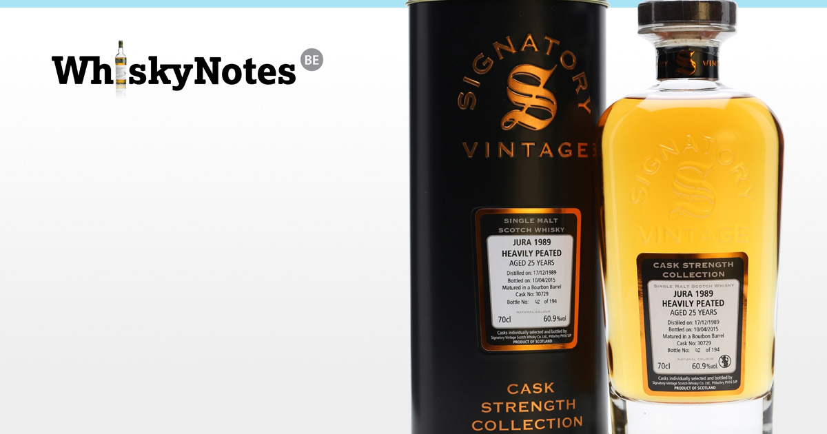 Jura 1989 (SV cask #30729) | WhiskyNotes review
