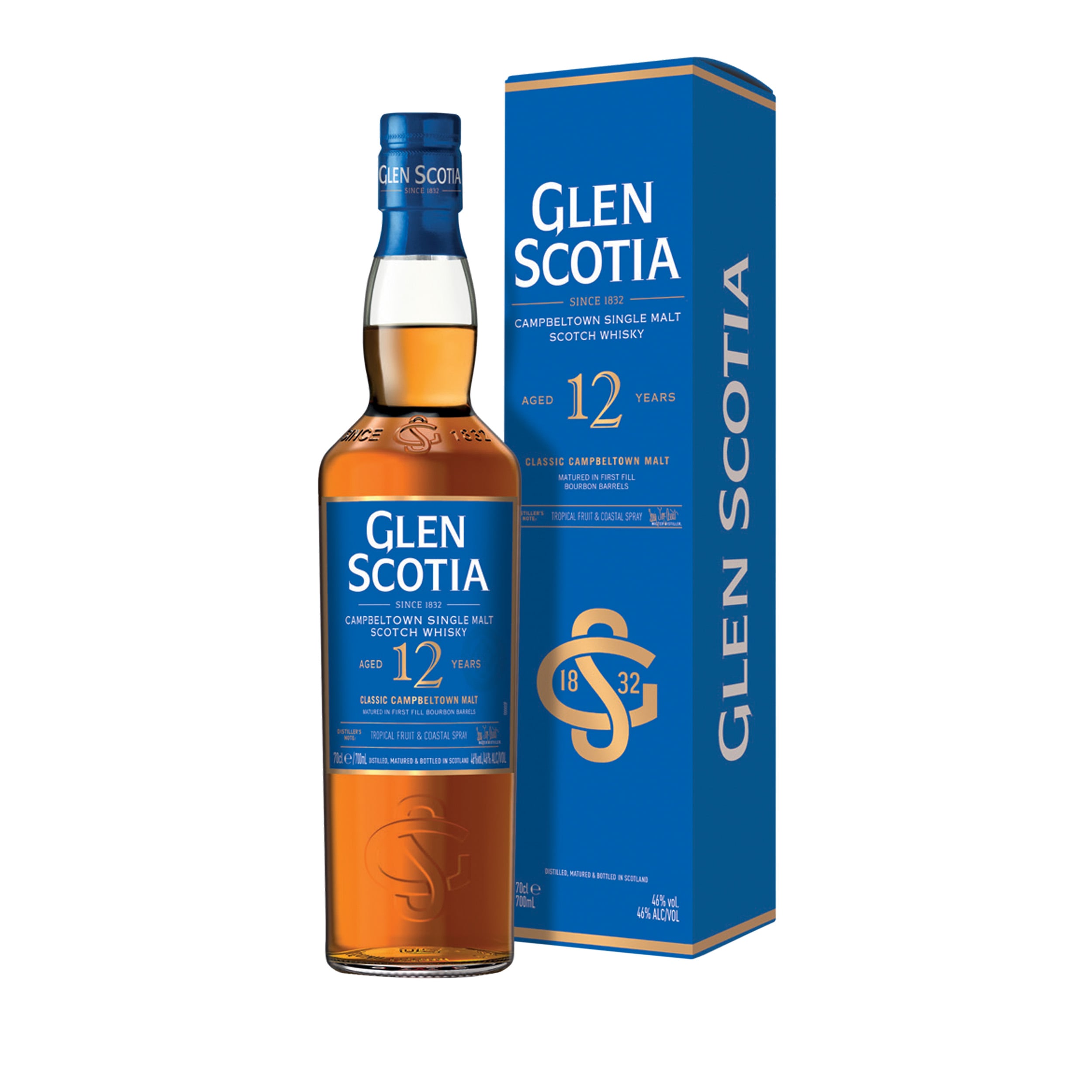Glen Scotia 12年 シングルモルトウィスキー 未開栓 Glen Scotia 12年