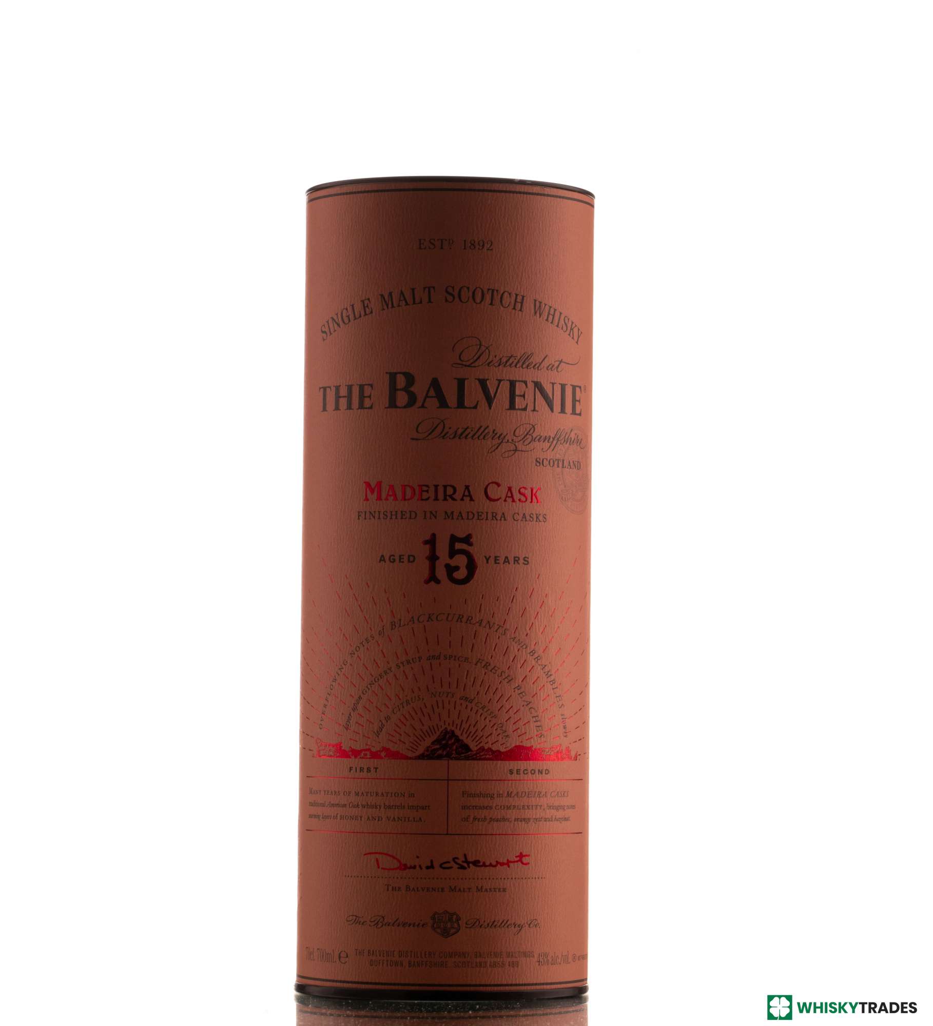 BALVENIE 15 YEARS OLD 43% MADEIRA CASK