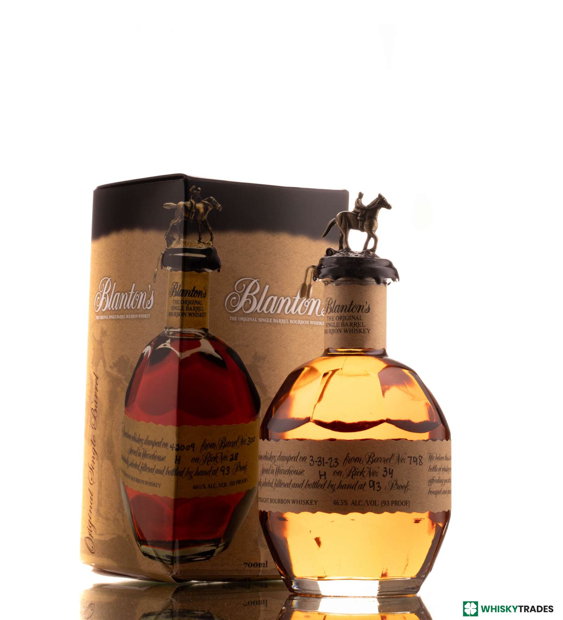 BLANTON'S SINGLE BARREL 46,5% DUMPED 2023