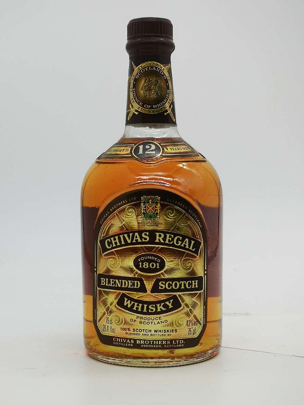 Chivas Regal 12 year old (older packaging) | Whiskey Bidders