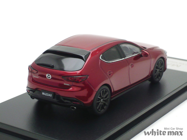 MAZDA 3 ミニチュアモデル ソウルレッド ハイストーリー 1/43 マツダ 3