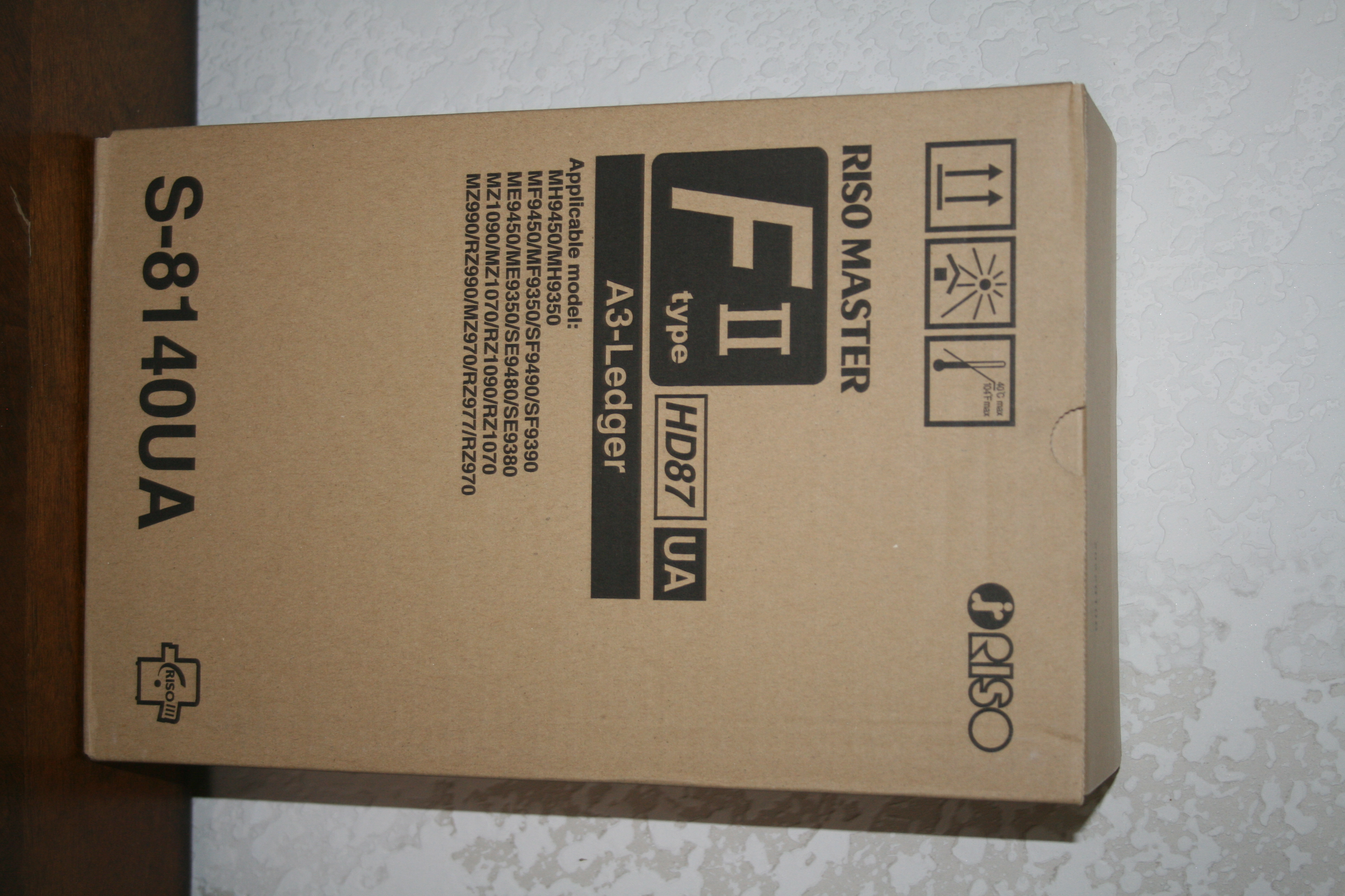 Riso S5467 Duplicator HD Masters For Use In S2632, S-2632, S5467