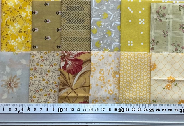 おまかせカットクロスセット（黄）/パッチワーク＆キルト 商品詳細