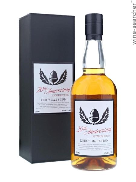 Ichiro's Malt & Grain 20th Anniversary World Blended Whisky, Japan