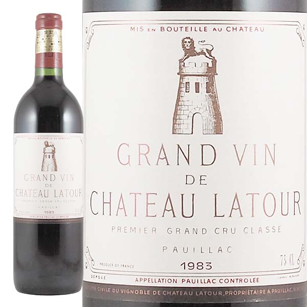 シャトーラトゥール1983 750ml 未開栓 シャトーラトゥール1983 750ml