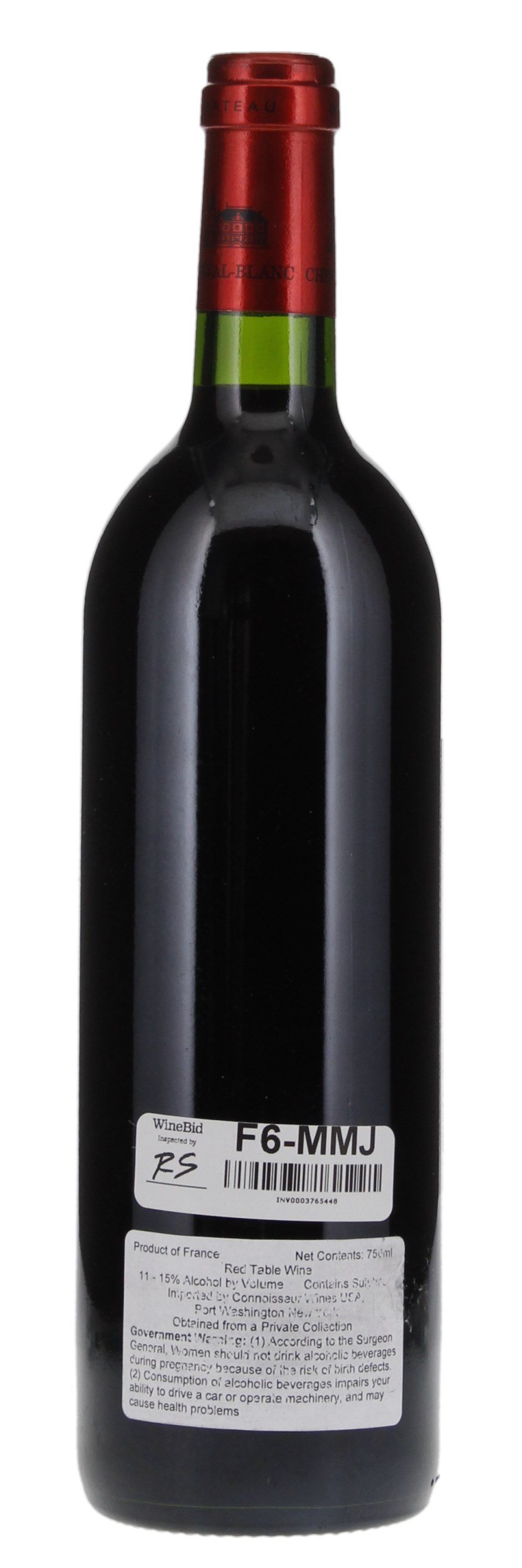 1998 Château Cheval-Blanc Bordeaux Red Blends (Claret) St.-Emilion