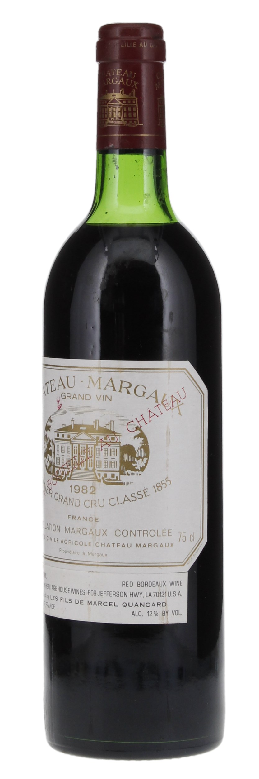 1982 Château Margaux Bordeaux Red Blends (Claret) Premier Cru