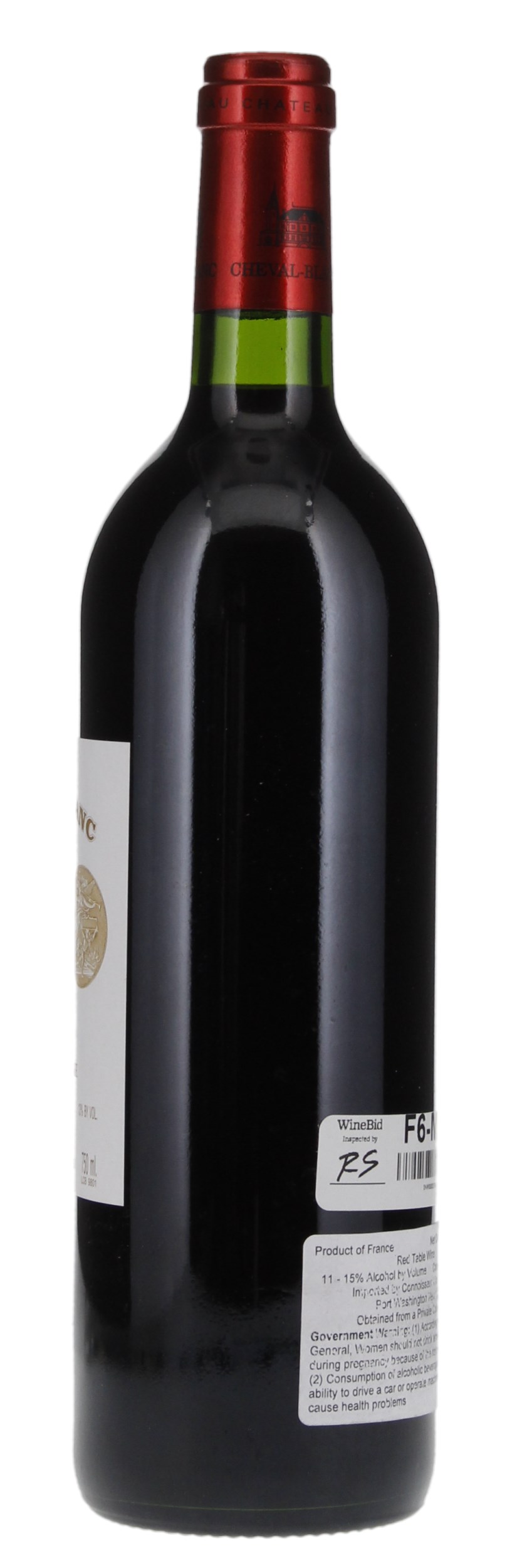 1998 Château Cheval-Blanc Bordeaux Red Blends (Claret) St.-Emilion