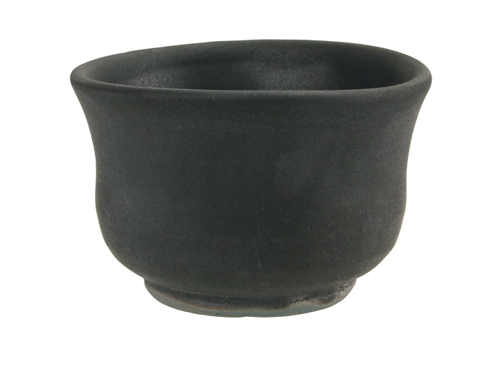 ドラゴン陶器 黒青釉薬仕上げ 約30cm あの「家庭科のドラゴン