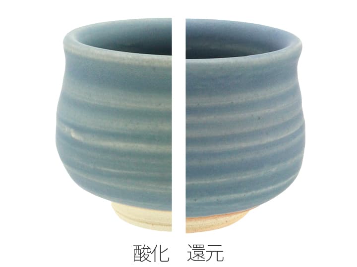 値下げしました。 青と灰色の釉薬の陶器花瓶 値下げしました。 青と