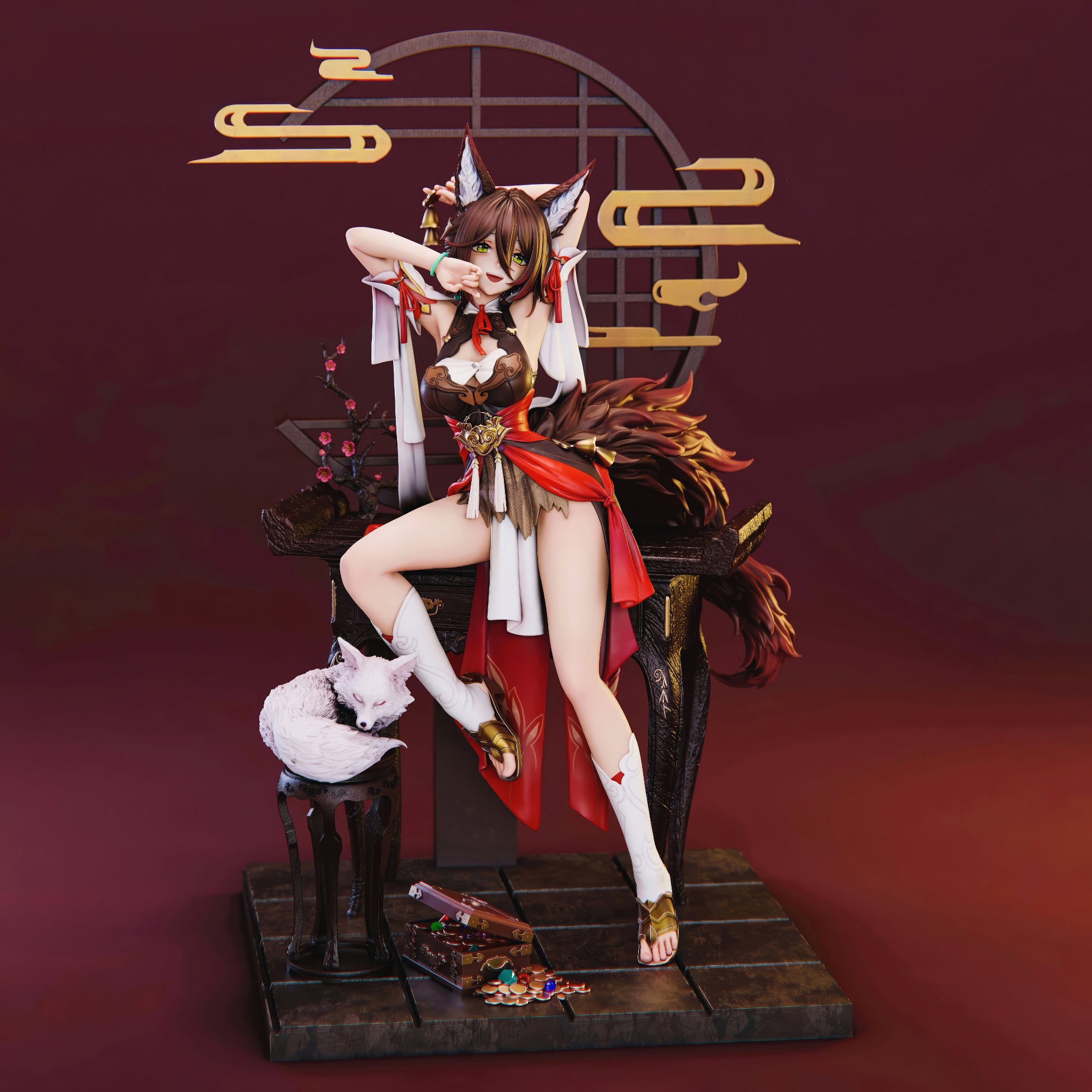 崩壊:スターレイル 停雲 1/6スケール 塗装済み完成品フィギュア – 東方人形