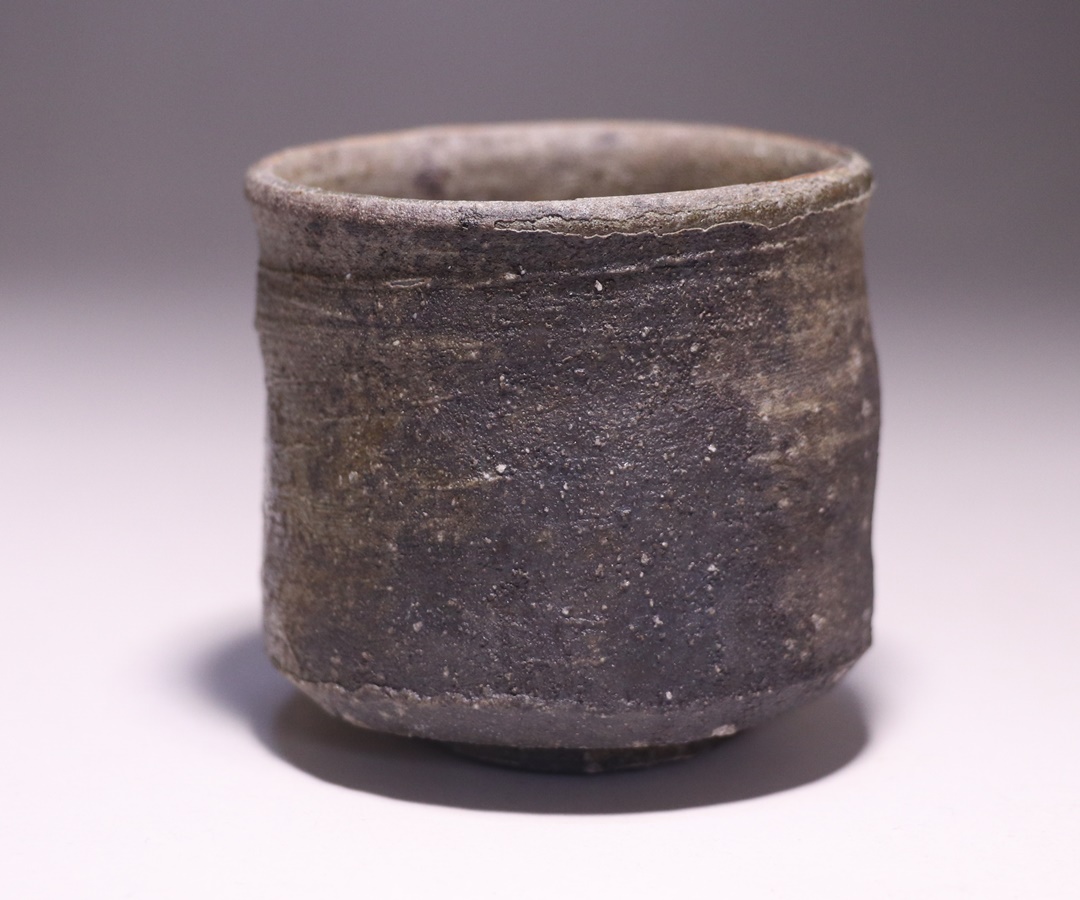 備前焼 ぐい呑 「高力 芳照」作 N o42 備前焼 ぐい呑 「高力 芳照」作