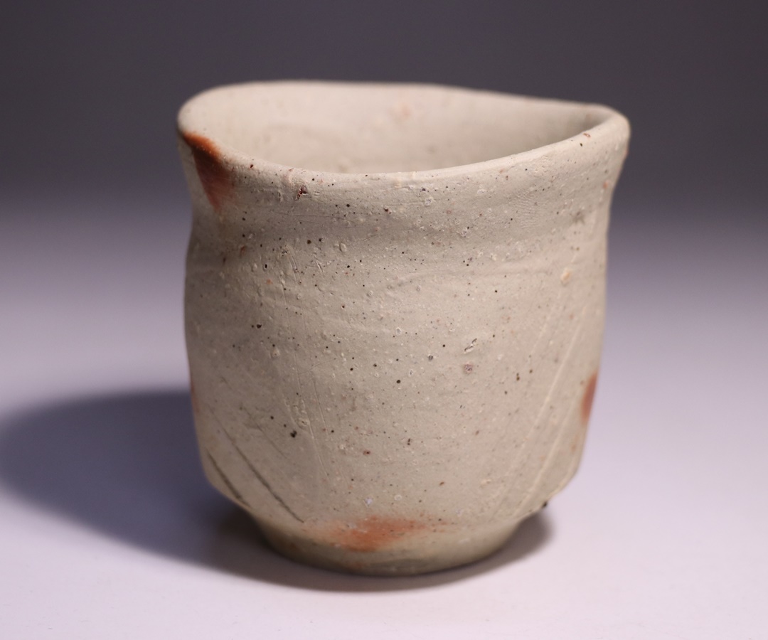 NO545 備前焼 器 重要無形文化財保持者(人間国宝) 伊勢﨑淳 作 NO545