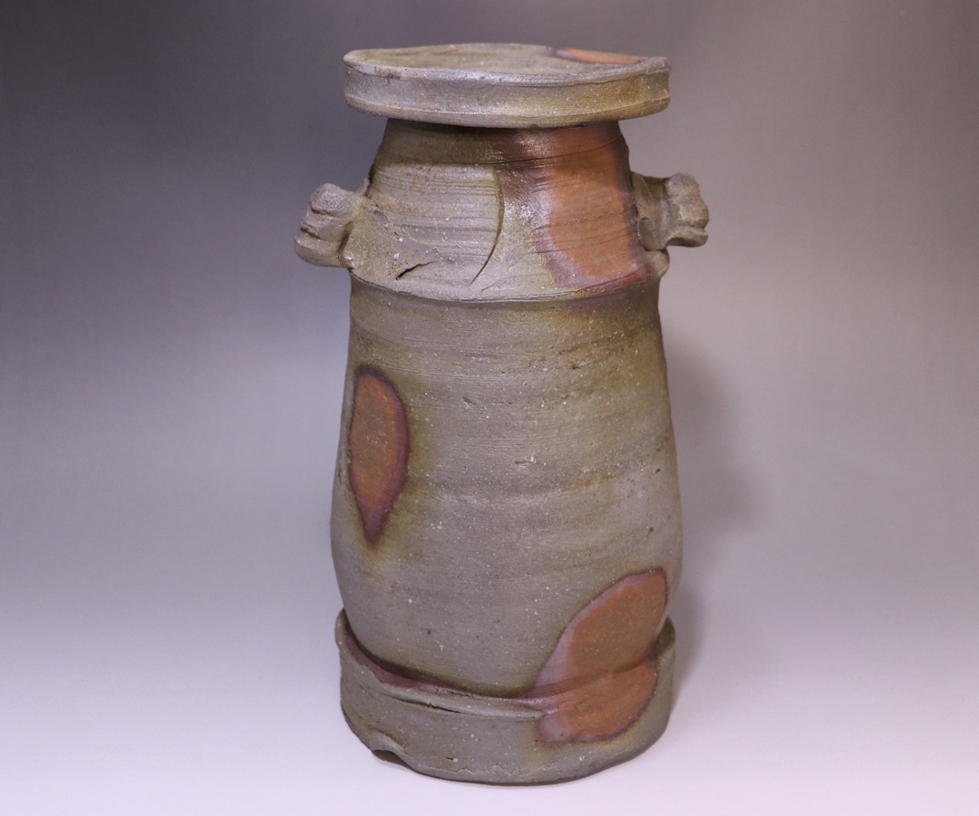 古琉球 人間国宝 古美術 在銘 花器 花瓶 花入 昭和期 【公式通販】