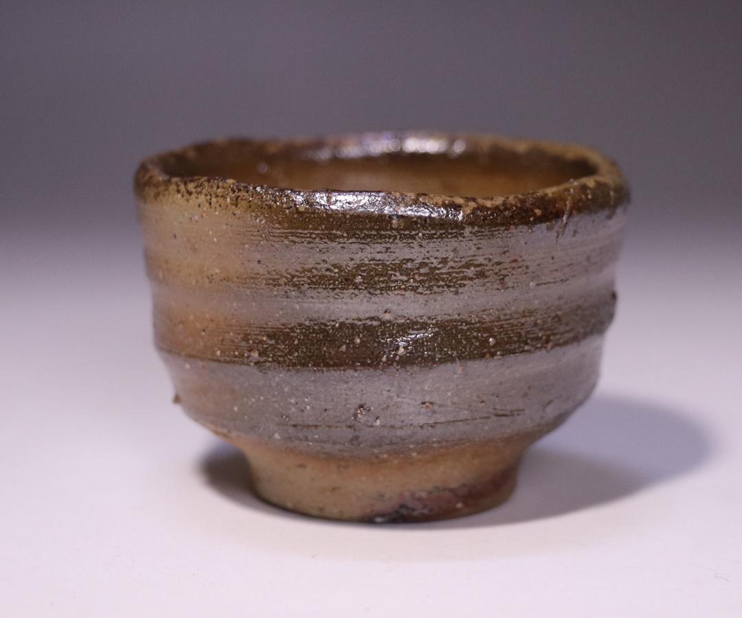 松田華山 作 「備前酒呑」 ～備前焼専門卸小売店 川口陶楽苑～