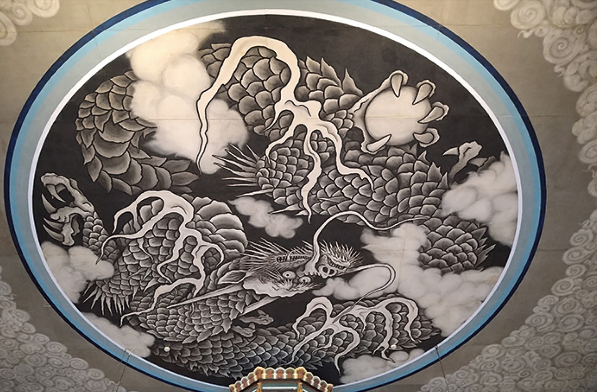 鎌倉のとっておき 〈第166回〉 古都の縁（鎌倉と京都）―龍の天井画（建