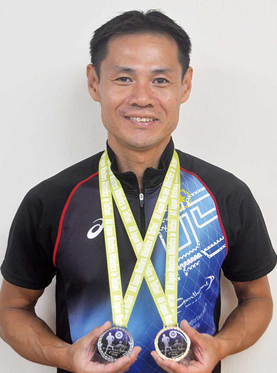 マスターズ陸上大会 世界と日本で大活躍 市内在住の2人メダル獲得