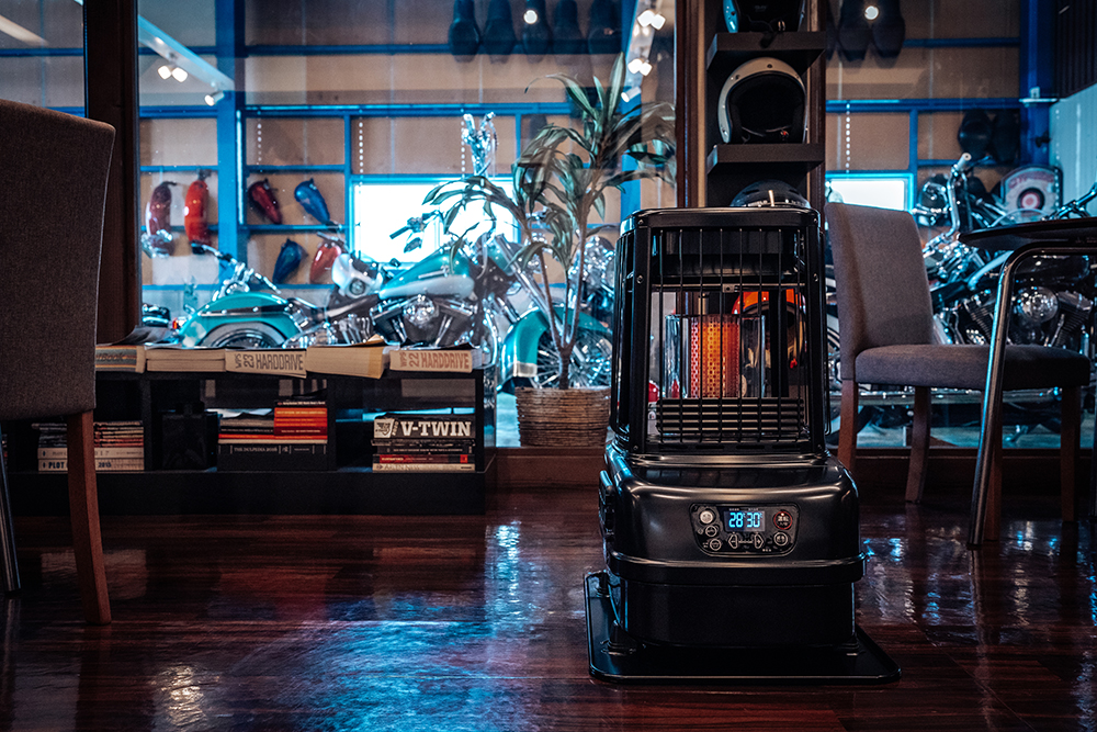 煮炊きができるストーブ！トヨトミ 火鉢型石油ストーブ HH-216 新品