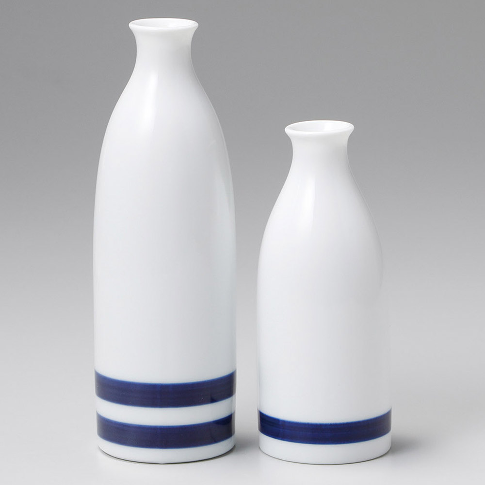 古染山水平盃(徳利・盃)|食器通販の陶磁庵