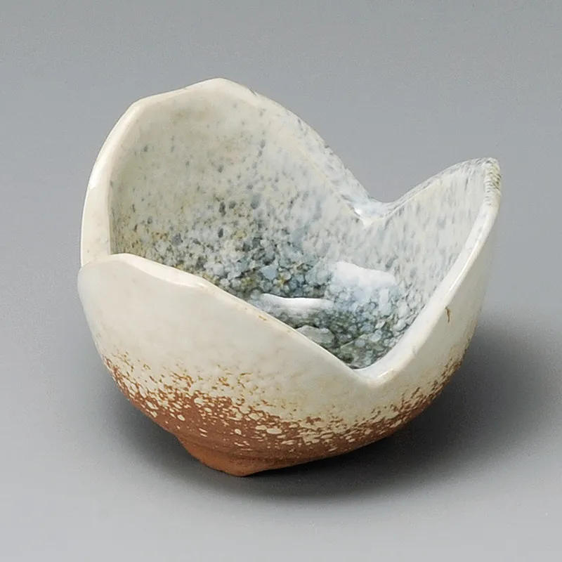 深川製磁 蛙細工付葉形鉢 トレイ 小物置き 深川製磁 蛙細工付葉形鉢