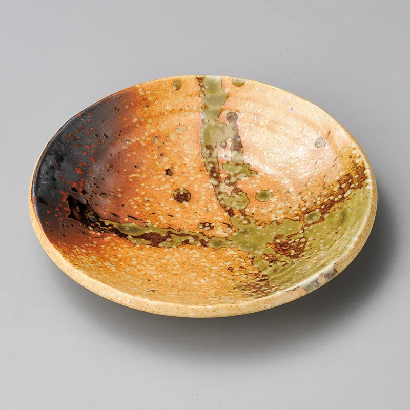 茶道 菓子皿 盛り皿 信楽焼 作家物