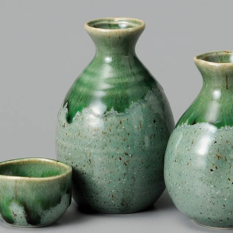 灰釉徳利（大）(徳利・盃)|食器通販の陶磁庵