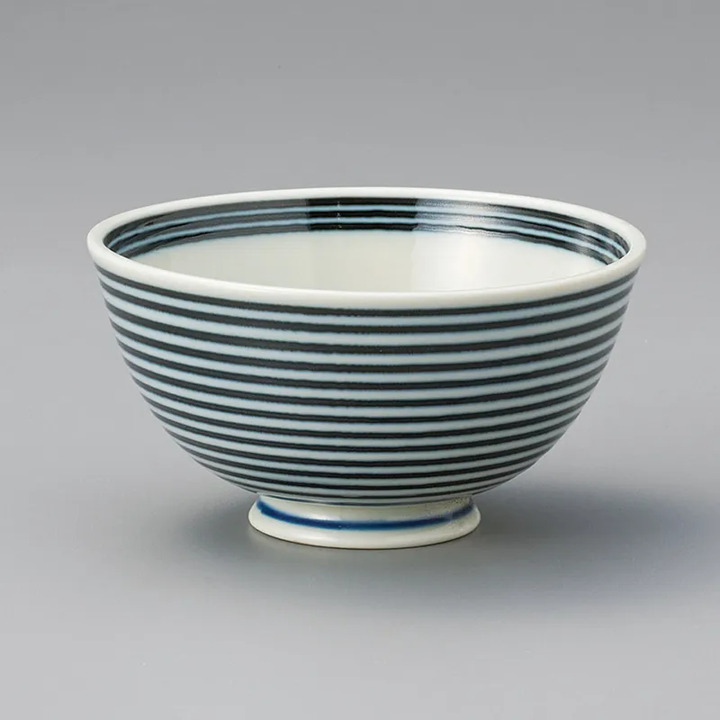 ボーダー・ストライプ ごはん茶碗 の検索結果|食器通販の陶磁庵(1