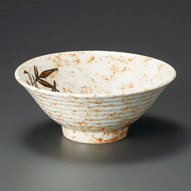 磁器志野5.8そば丼(多用丼 中サイズ)|食器通販の陶磁庵