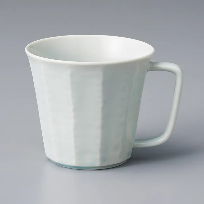 青白磁花びら銘々皿(和風変形皿・楕円皿(小サイズ))|食器通販の陶磁庵